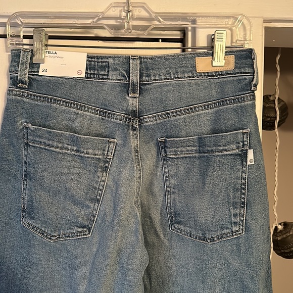AG Low Slung Palazzo jeans - Picture 2 of 5